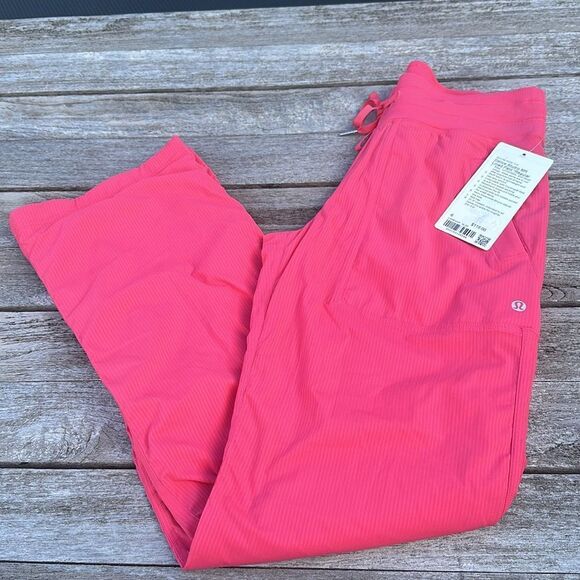 Lululemon Dance Studio Mid-Rise Pant Full Length Lined size‎ 6 glaze pink NWT - Picture 2 of 7